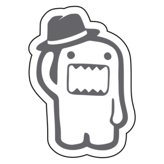 Domo Sticker (Grey)